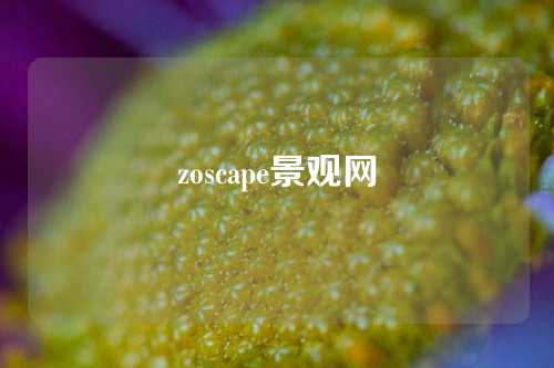 zoscape景观网