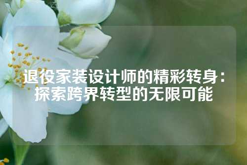 退役家装设计师的精彩转身：探索跨界转型的无限可能