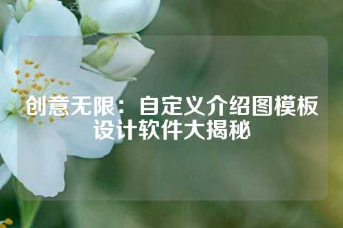 创意无限：自定义介绍图模板设计软件大揭秘